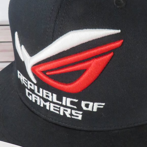 Republic of Gamers* The Choice of Champions Double 8 Peg Snap Back Cap/Hat~ NWOT - Picture 11 of 11